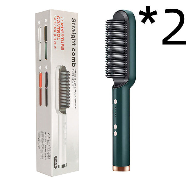New 2 In 1 Hair Straightener comb