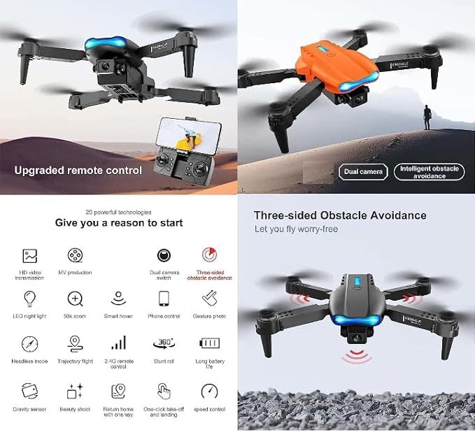 Upgrated E99 Drone Camera With 8k Recording