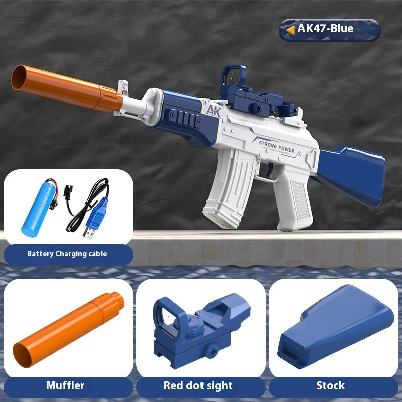 AK47 Electric Water Guns Fully Automatic Shooting Game
