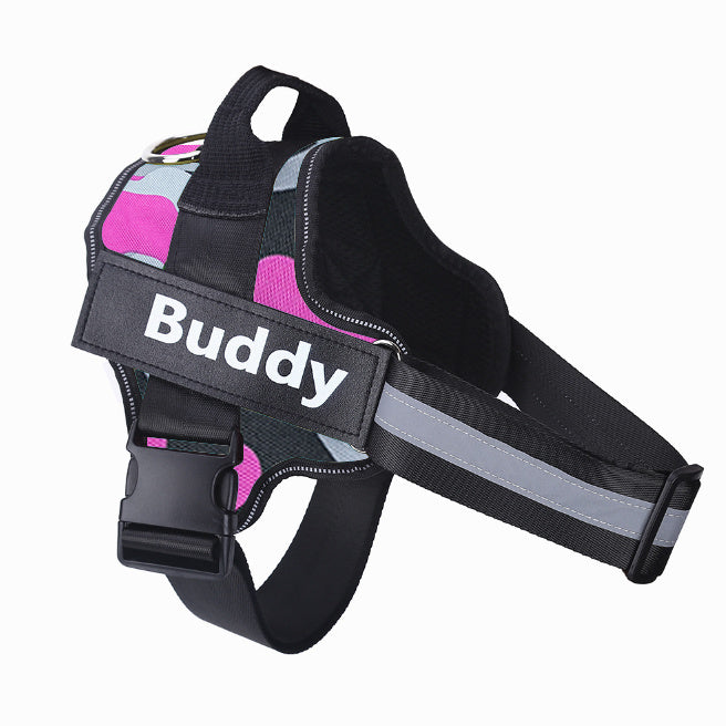 Personalized Dog Harness  Reflective Breathable