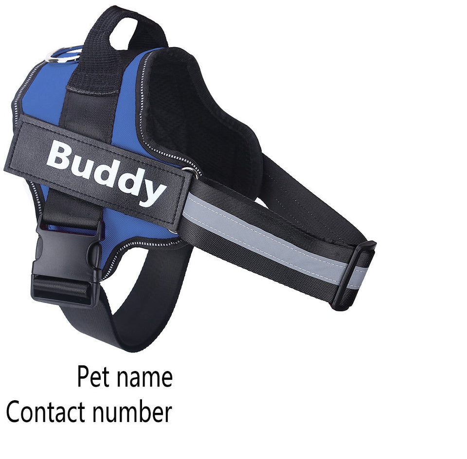 Personalized Dog Harness  Reflective Breathable