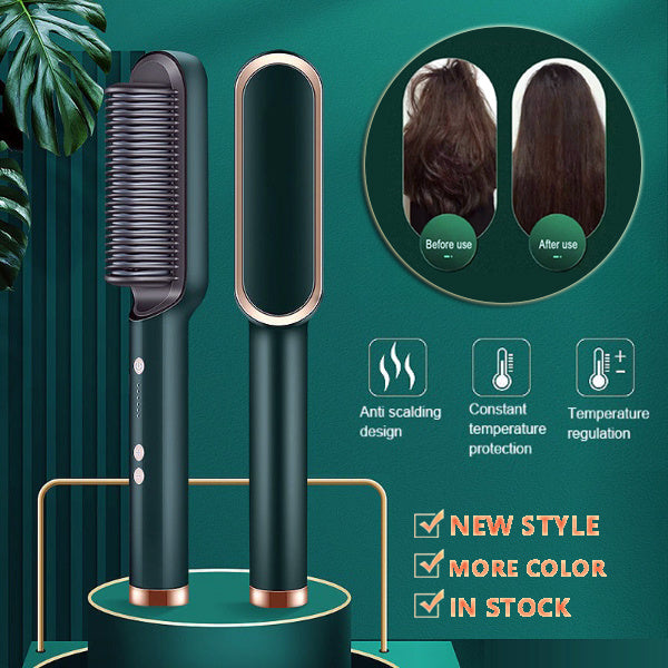 New 2 In 1 Hair Straightener comb