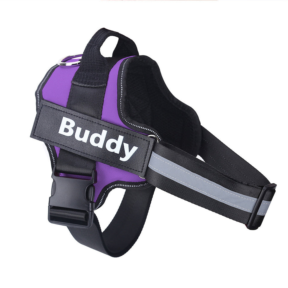 Personalized Dog Harness  Reflective Breathable