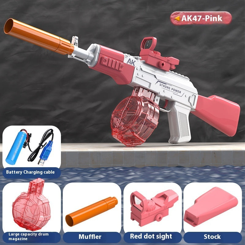 AK47 Electric Water Guns Fully Automatic Shooting Game