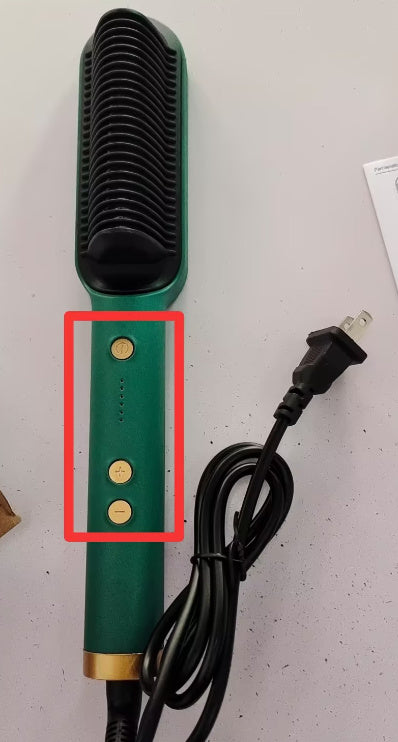 New 2 In 1 Hair Straightener comb