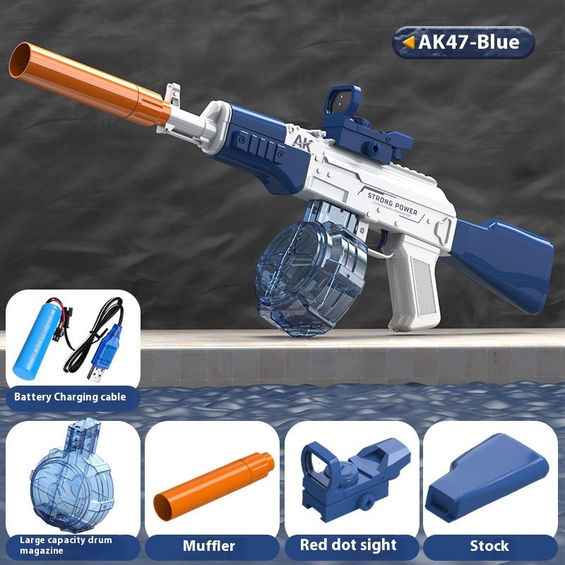 AK47 Electric Water Guns Fully Automatic Shooting Game
