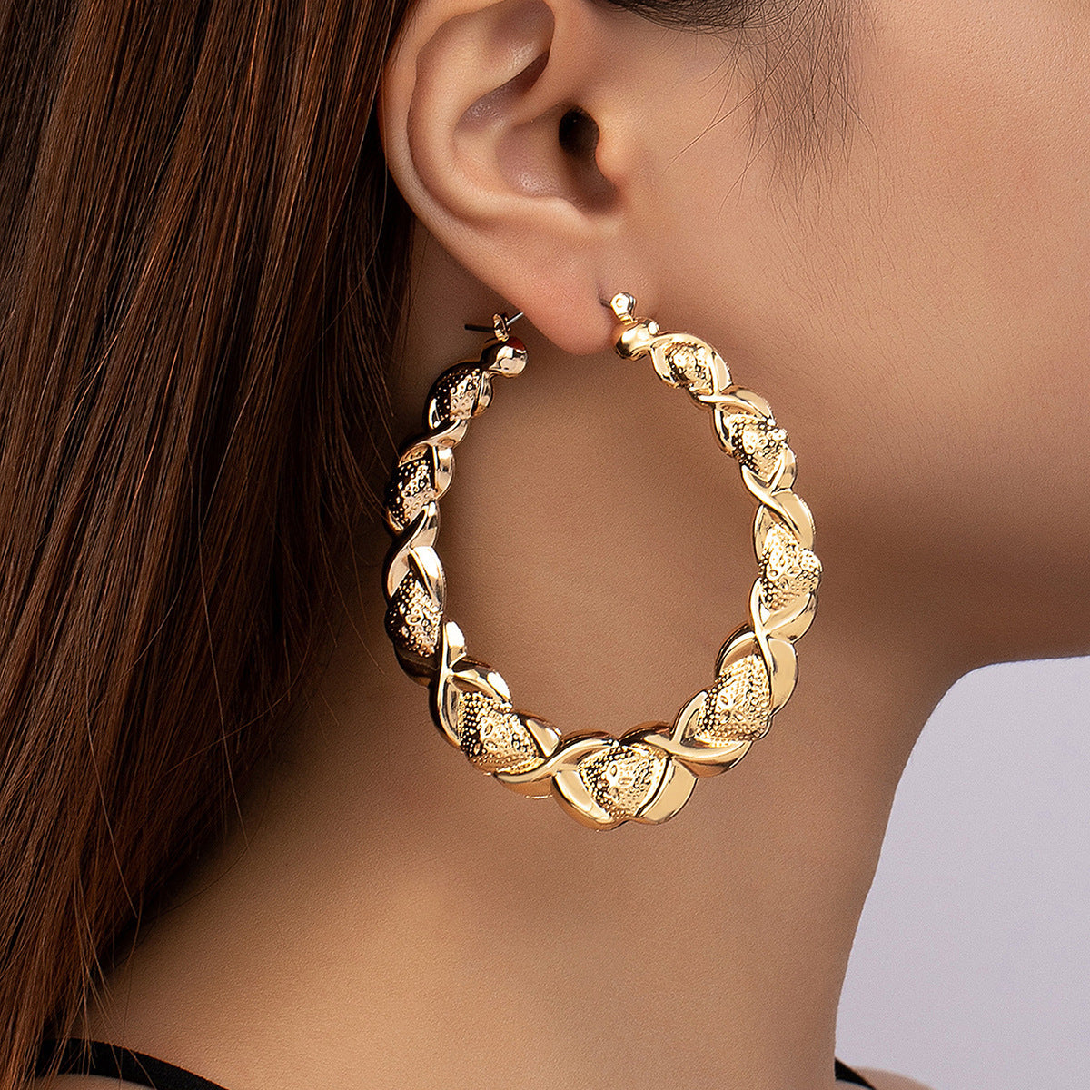 Exaggerated Personalized Creative Punk Earrings New