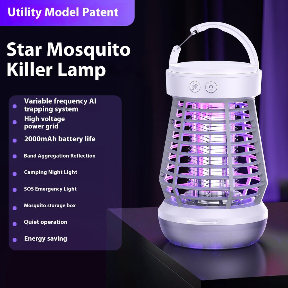 2in1 Mosquito Killer Lamp  USB Rechargeable