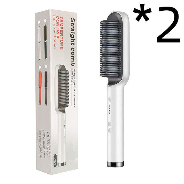 New 2 In 1 Hair Straightener comb