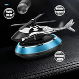 Solar Powered Helicopter Car Air Freshener